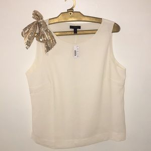 NWT, J. Crew Sleeveless Blouse, Size 12
